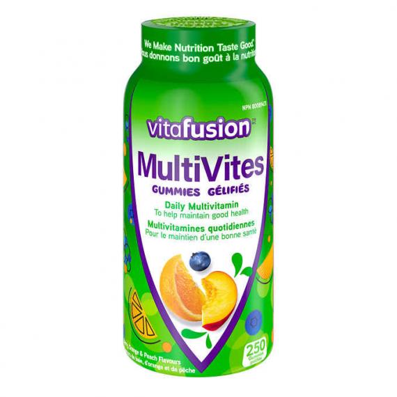 Vitafusion MultiVites Gummy Vitamins for Adults 250-count