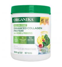 Organika - Poudre de protéine de collagène améliorée tout-en-un 600 g