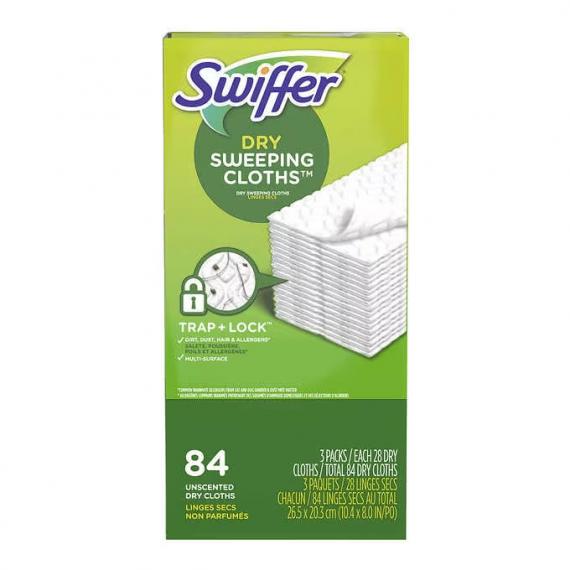 Swiffer Dry Sweeping Cloths - linges secs Paquet de 84