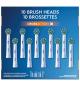 Oral-B Têtes de brosse à action croisée pack de 10