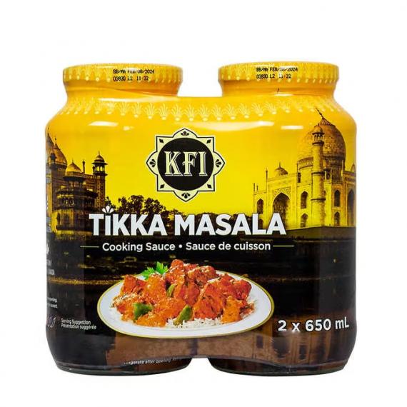 KFI - Sauce tikka masala 2 × 600 mL