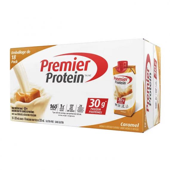 Premier Protein Caramel Shake 18 × 325 mL DeliverGrocery Online (DG