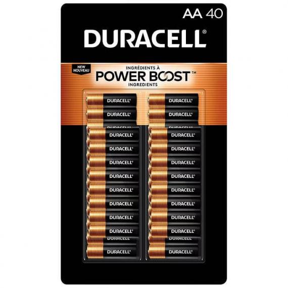 Duracell - Piles Power Boost AA Paquet de 40