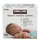 Kirkland Signature Diapers Size 1 192-count
