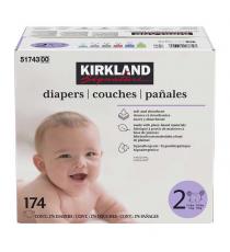 Kirkland Signature Diapers Size 2 - 174 count