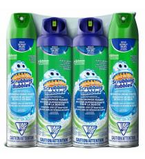 Scrubbing Bubbles Mega Shower Foamer and Bathroom Cleaner Aerosol Combo 4 x 708g