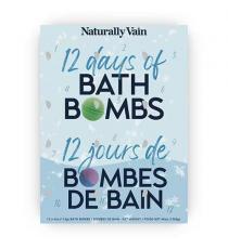 Naturally Vain 12 Days of Bath Bombs advent calendar