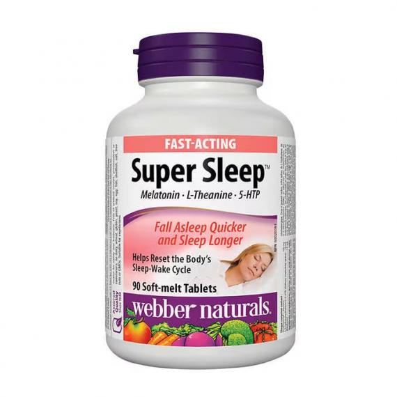 Webber naturals Super Sleep 90 Soft-Melt Tablets