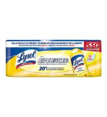 Lysol - Advanced Lingettes désinfectantes 5 x 110 unités