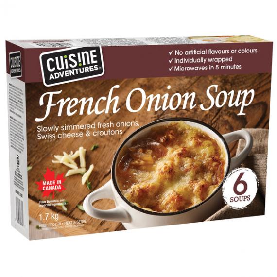 Cuisine Adventures Soupe à l'oignon gratinée 1.7 kg