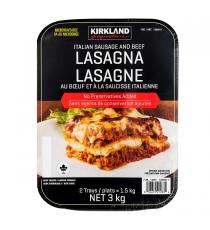 Lasagne à la viande Kirkland Signature 2x1,5 kg