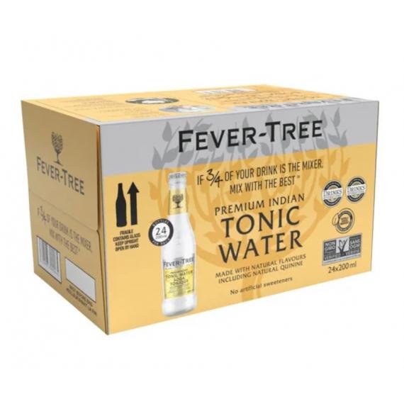 Fever-Tree - Ensemble de 24 bouteilles de 200 ml de soda tonique
