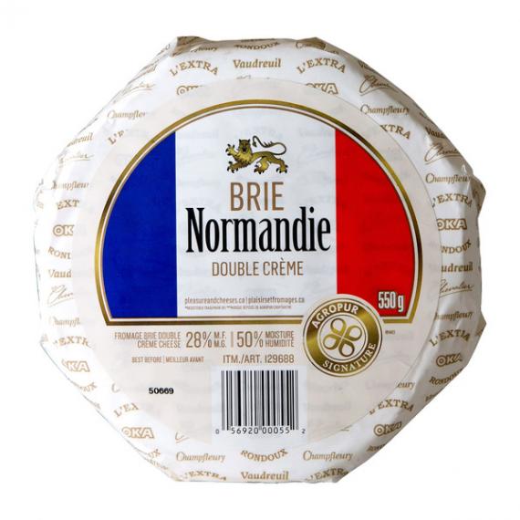 Brie Normandie Double Cream 550 g