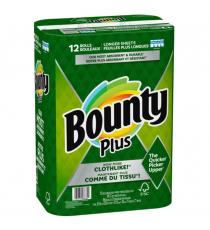 Bounty Plus De Serviettes De Papier De 12 Rouleaux