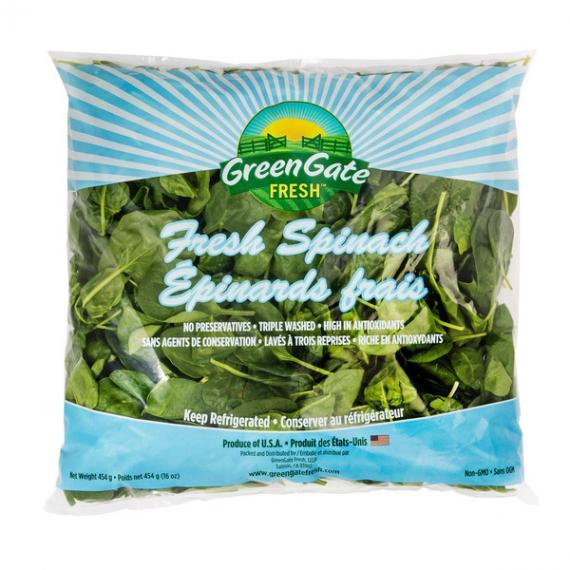 Green Gate Fresh Spinach, 454 g