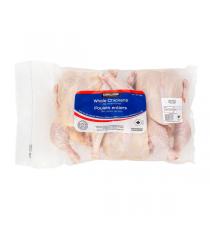 Whole Chickens, 3 Pieces, Halal 4.9 Kg ( /- 50 g)