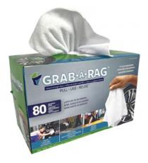 Grab-A-Rag reusable edgeless microfibre rags pack of 80