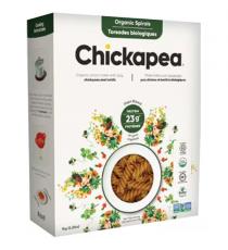 Chickapea - pâtes spirales bio 1 kg