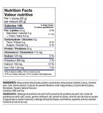 LeanFit - poudre de protéines de lactosérum au chocolat 2 kg