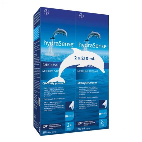 HYDRASENSE Hydrasense - Spray nasal à jet moyen 2* 210 ML