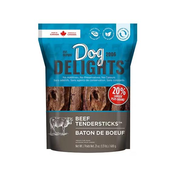 Dog Delights Beef Tendersticks Dog Treats, 600gr