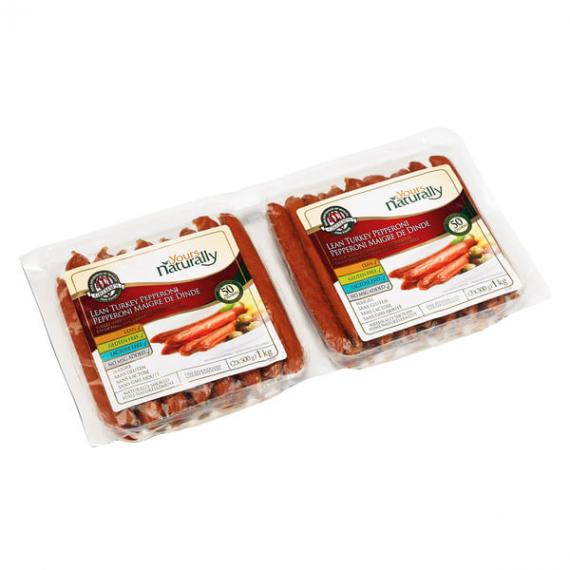 Grimm's Natural Turkey Pepperoni, 2 x 500 g