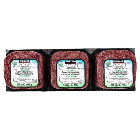 Boeuf Hache Maigre Biologique- 1.8 Kg