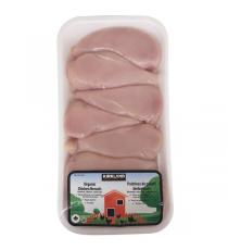 Kirkland Organic Chicken Breasts, Boneless, Skinless, extra lean, 1.8 kg (+/- 50 g)
