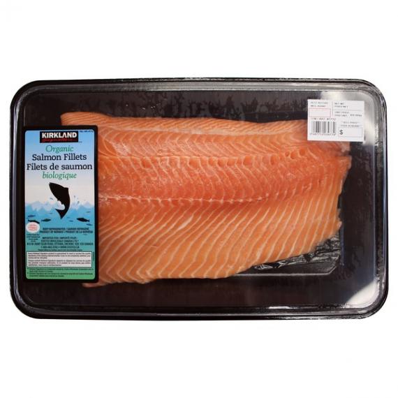 Filets de Saumon Quinnat Biologiques - 1 kg ( +/- 50 g)