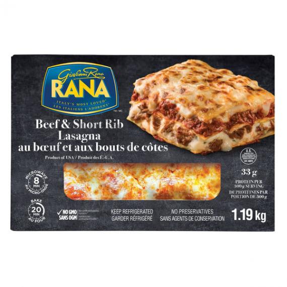 Giovanni Rana Beef & Short Rib Lasagna 1.19 kg