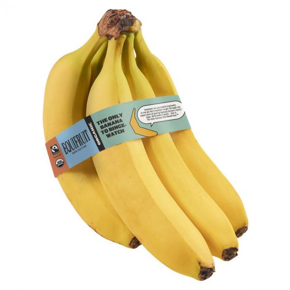 organic banana, 1.36 kg