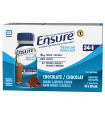 Ensure Chocolate Regular Complément nutritionnel Shake, 24 x 235 ml