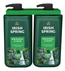 Irish Spring body wash 2 x 887 mL