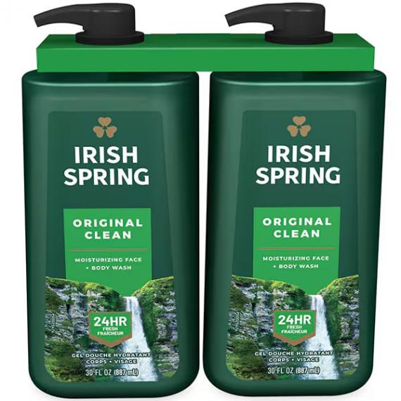 Irish Spring - nettoyant pour le corps 2 x 887 mL