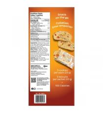 THINaddictives Papaya Passionfruit Almond Thin Cookies, 30 × 23 g