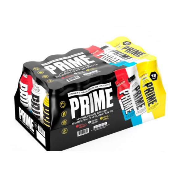 Prime - Varié de Boissons D'Hydratantes 18 x 500 ml