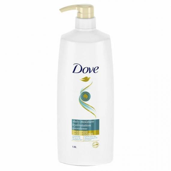 Dove Daily Moisture Therapy Shampoo, Cruelty-Free, 1 x 1.18L