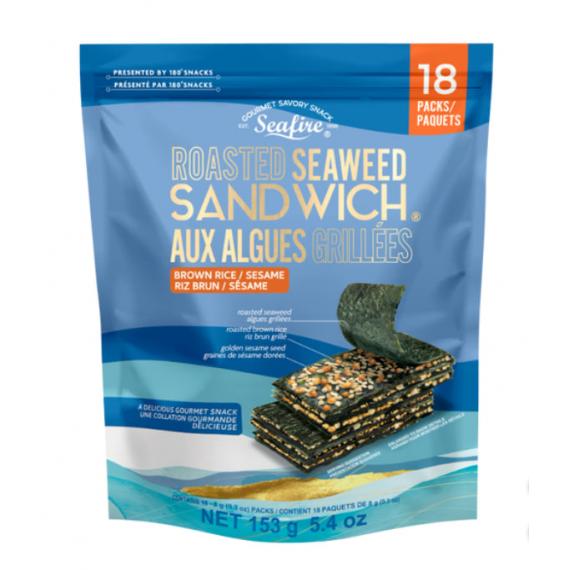 Seafire Roasted Seaweed Sandwich 18x8g