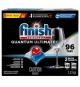 Finish Quantum - Détergent pour lave-vaisselle Ultimate Plus Pack de 96 tablettes, 1,2 kg