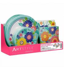 Artstyle Performa Paper Plate & Napkin Bundle Party Pack 1 each Pack of 200