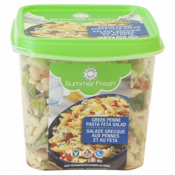 Summer Fresh - Salade de pâtes grecques Penne à la feta 1,2 kg
