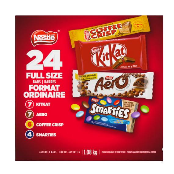 Nestlé - Pack varié 24 paquets 1,08 kg