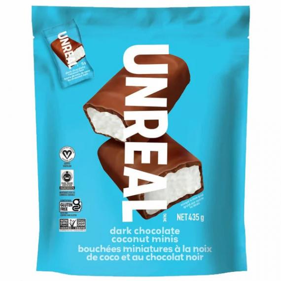 UNREAL Dark Chocolate Coconut Mini Bars - 15.34 oz