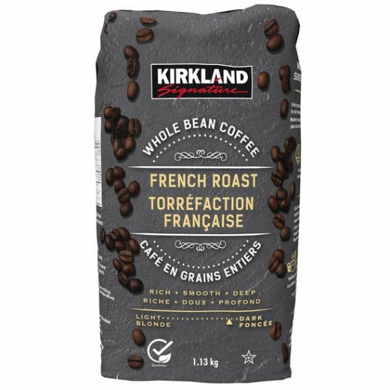 Kirkland Signature - Café en grains torréfaction française moyenne 1,13 kg