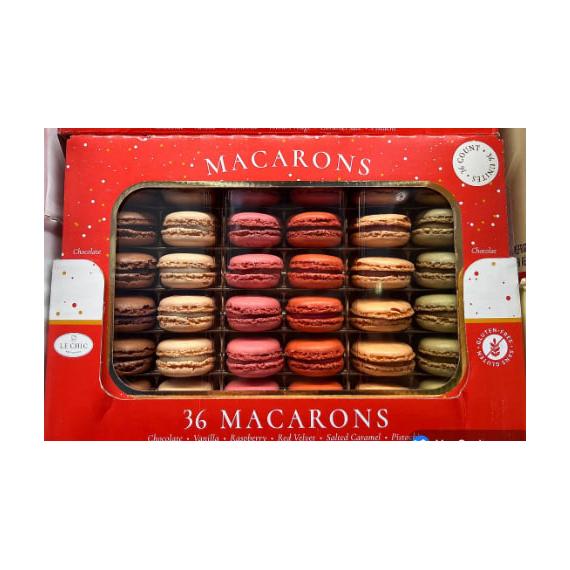 Le Chic Patissier - Macarons français, 36 pièces, 460 g