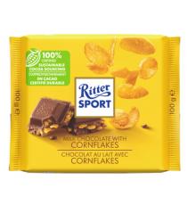 Ritter Sport Whole Hazelnut Chocolate Squares, 100 g
