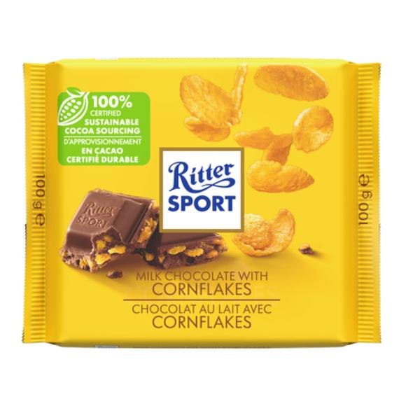 Ritter Sport Whole Hazelnut Chocolate Squares, 100 g
