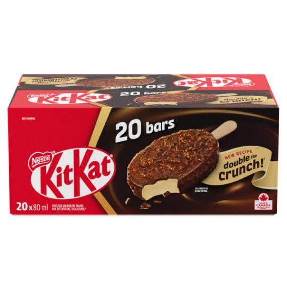 Nestle – Barres de crème glacée Kit Kat 20 x 80 mL