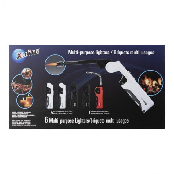 X-Lite - Briquets utilitaires Corporation, lot de 6