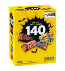 Mars Assorted Fun Sized Chocolate Candy, 1.48 kg